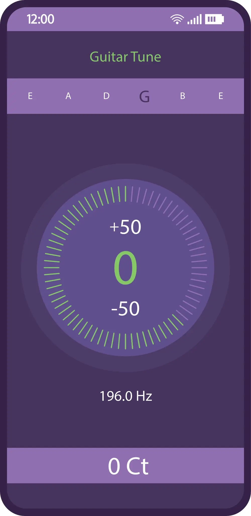 Gitarrenstimmgerät App